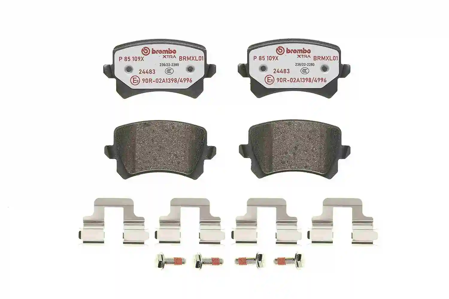 Brake Pad Set, disc brake XTRA LINE P 85 109X