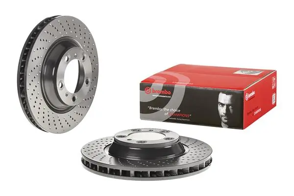 Brake Disc PRIME LINE - UV Coated 09.D933.11