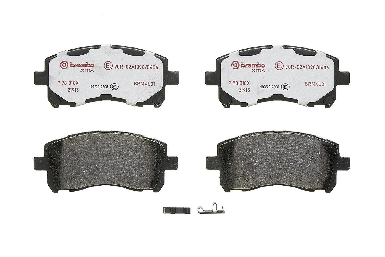 Brake Pad Set, disc brake XTRA LINE P 78 010X