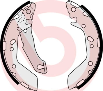 Brake Shoe Set ESSENTIAL LINE S 30 517