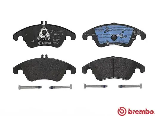 Brake Pad Set, disc brake PRIME LINE P 50 069