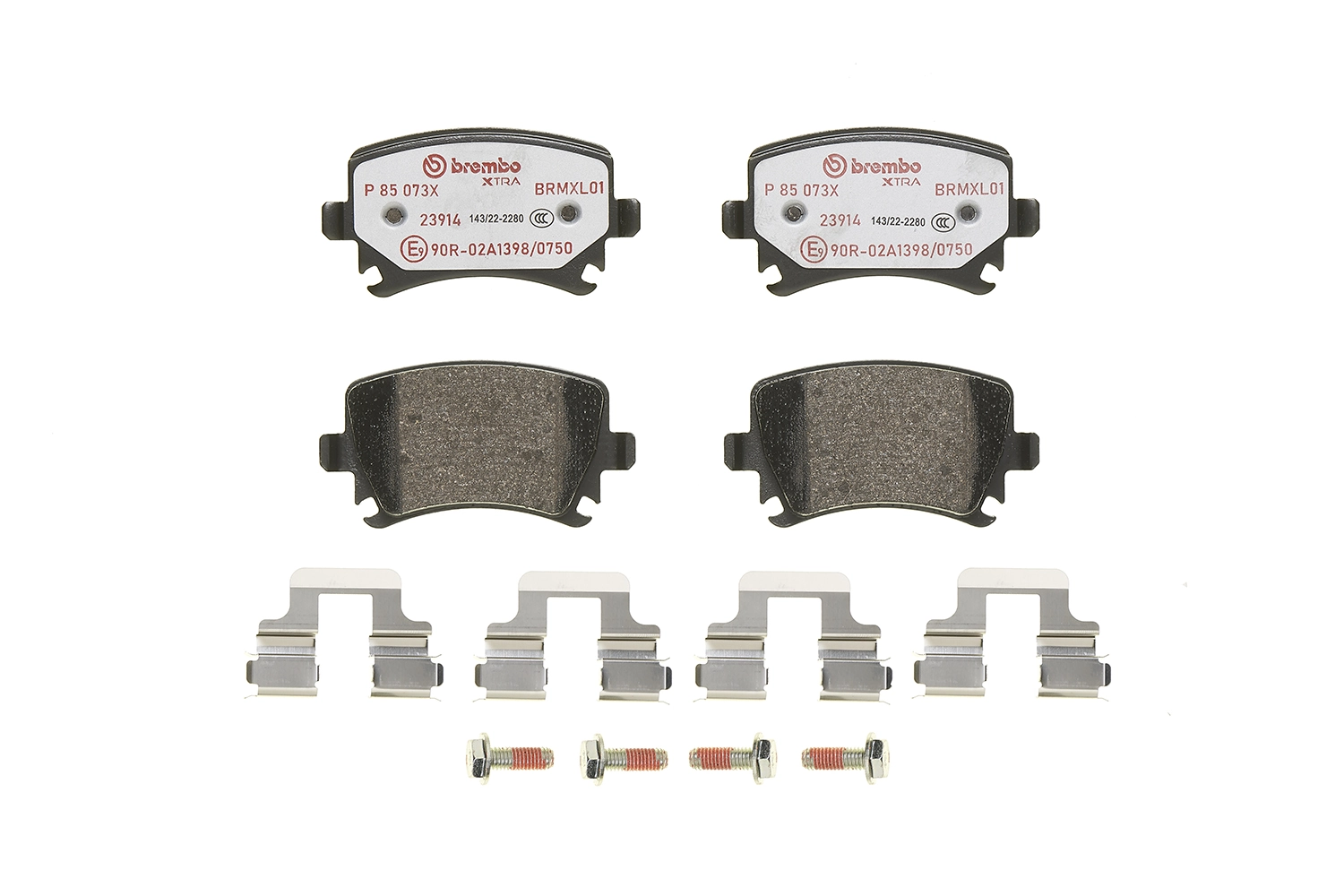 Brake Pad Set, disc brake XTRA LINE P 85 073X