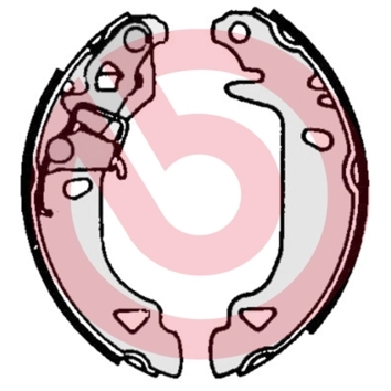 Brake Shoe Set ESSENTIAL LINE S 23 547