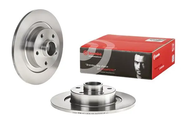Brake Disc PRIME LINE - With Bearing Kit 08.C742.17