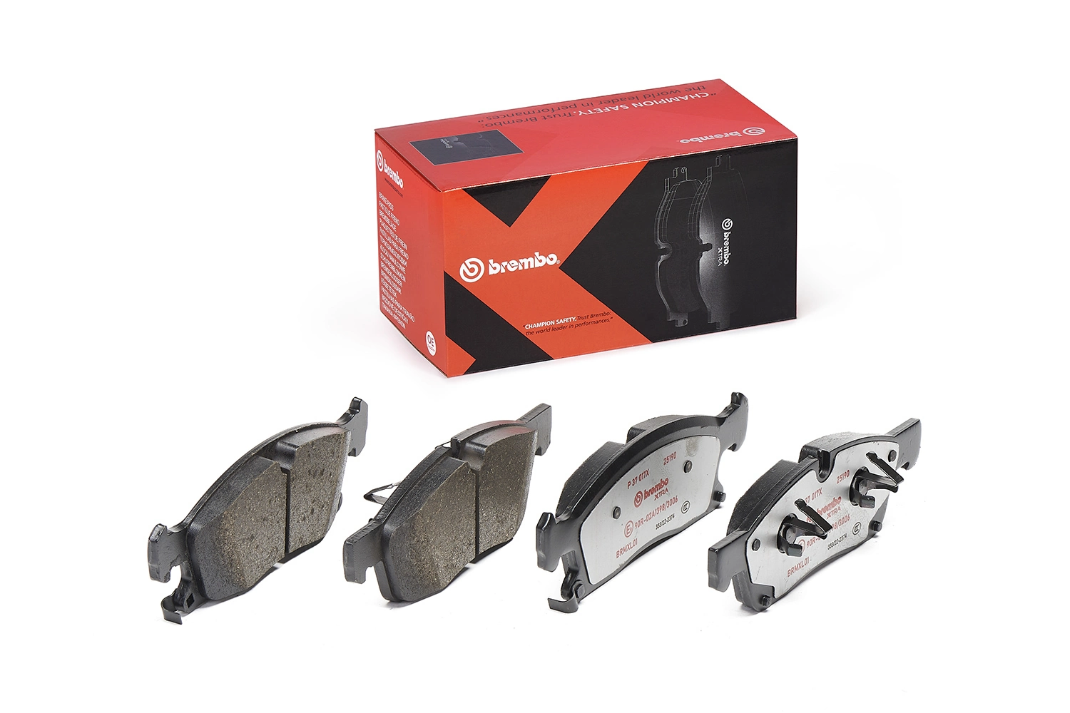 Brake Pad Set, disc brake XTRA LINE P 37 017X