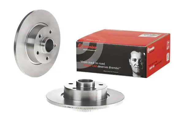 Brake Disc PRIME LINE - With Bearing Kit 08.C647.17
