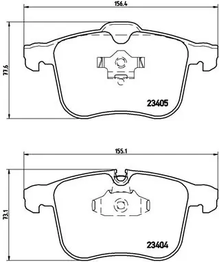 Brake Pad Set, disc brake PRIME LINE P 59 049