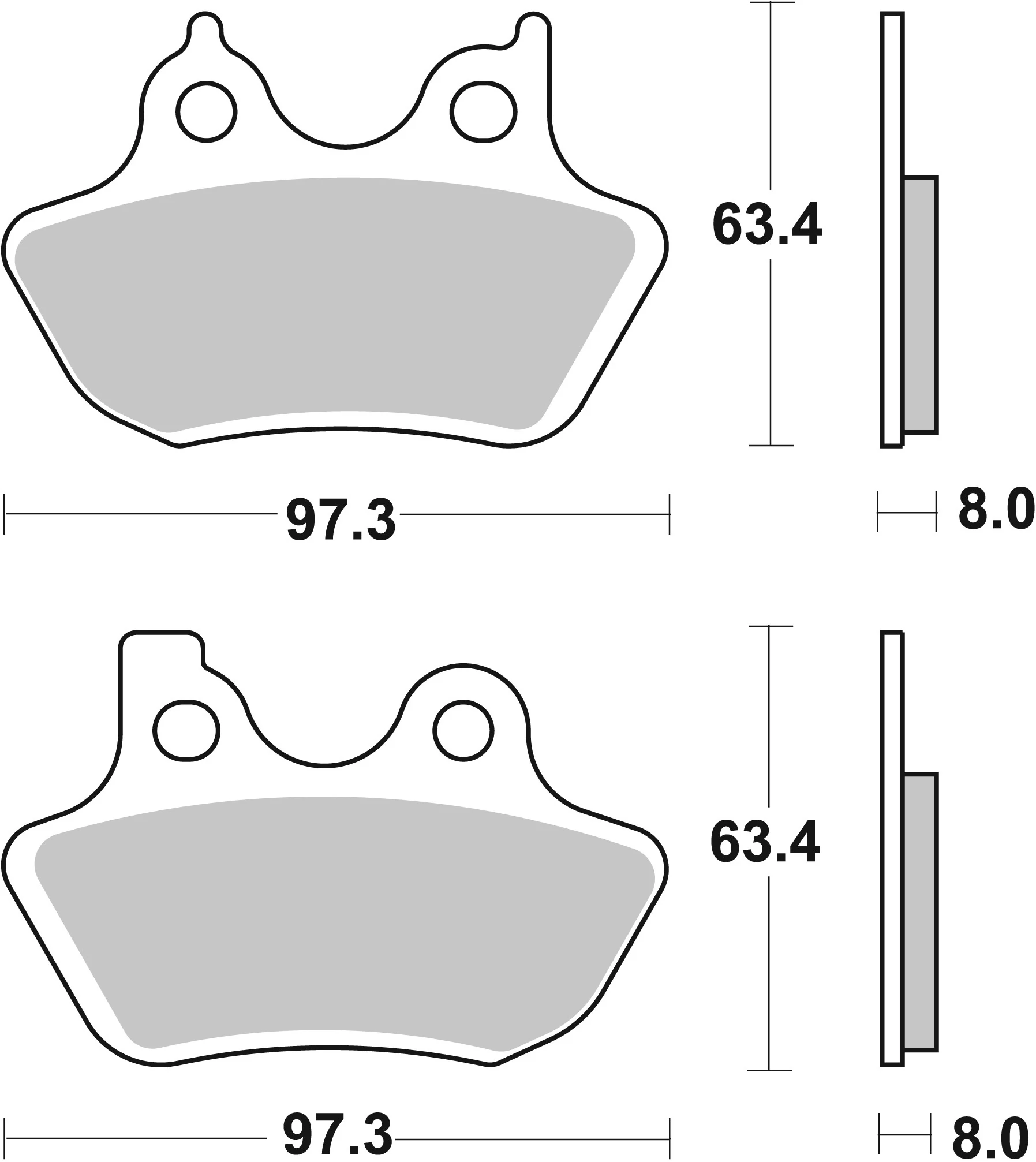 BREMBO 07HD16CC Genuine