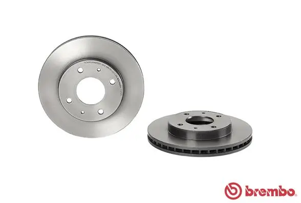 Brake Disc PRIME LINE - UV Coated 09.7043.11