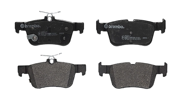 Brake Pad Set, disc brake PRIME LINE P 24 217