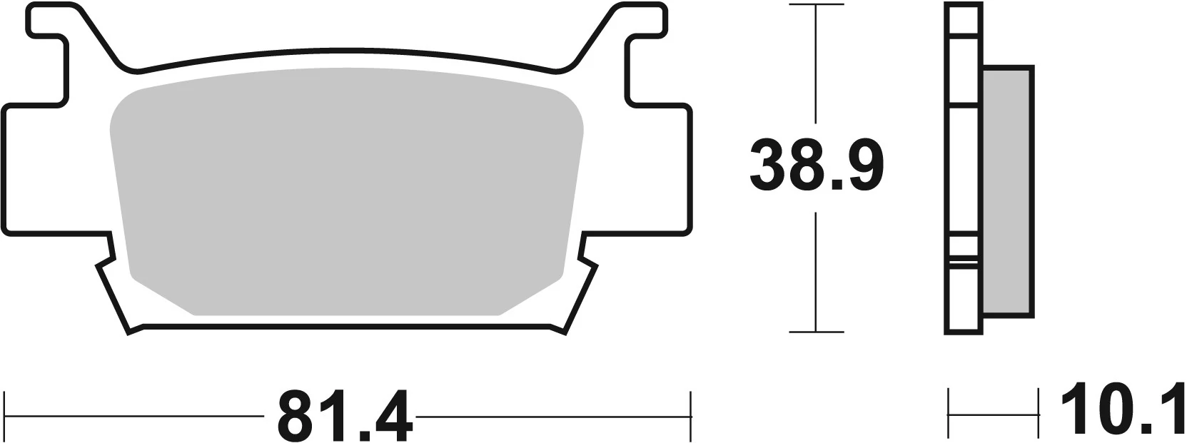 BREMBO 07HO58SD Genuine