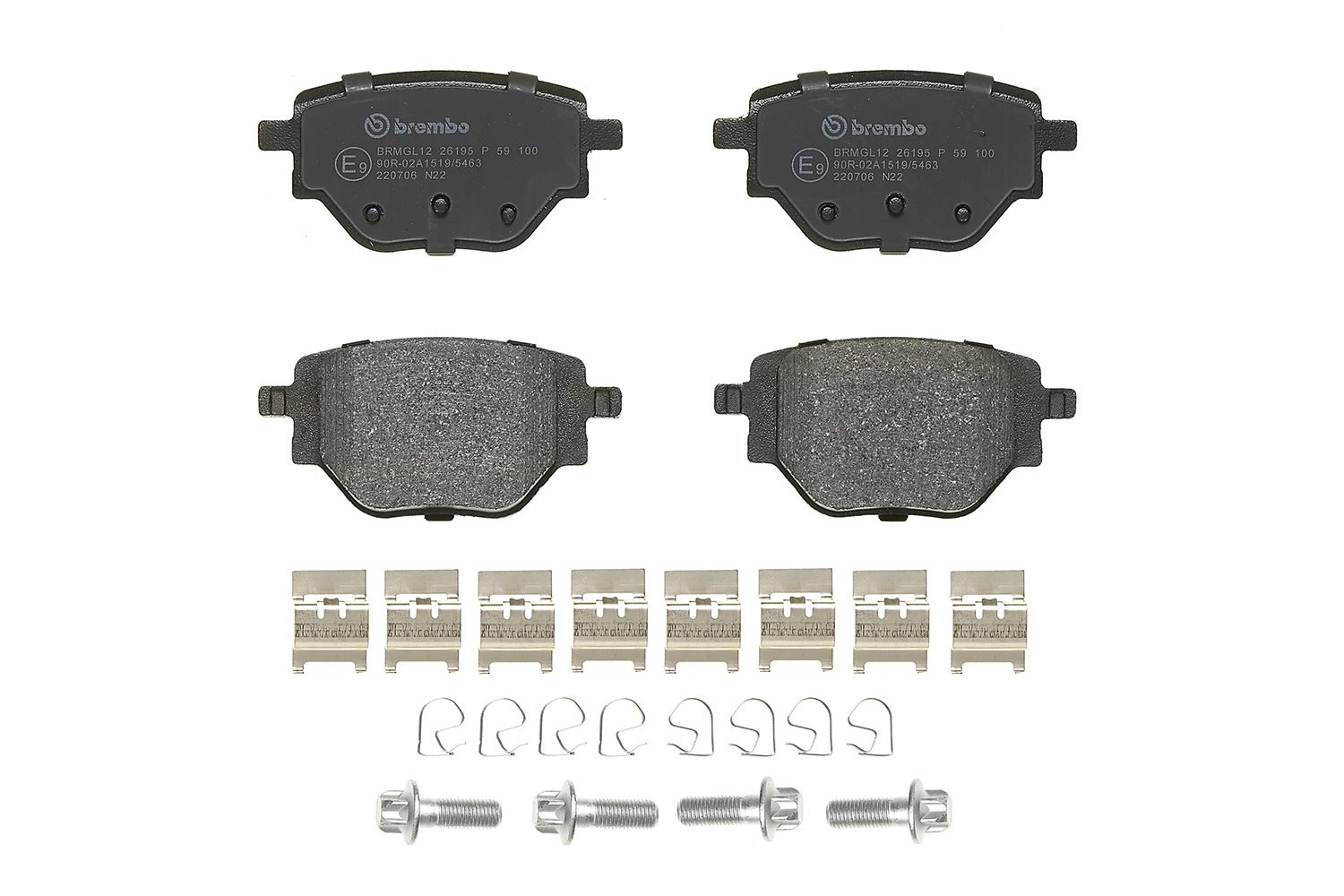 Brake Pad Set, disc brake PRIME LINE P 59 100