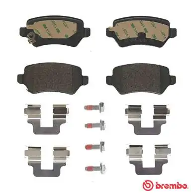 Brake Pad Set, disc brake PRIME LINE P 59 038