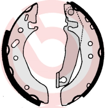 Brake Shoe Set ESSENTIAL LINE S 24 519