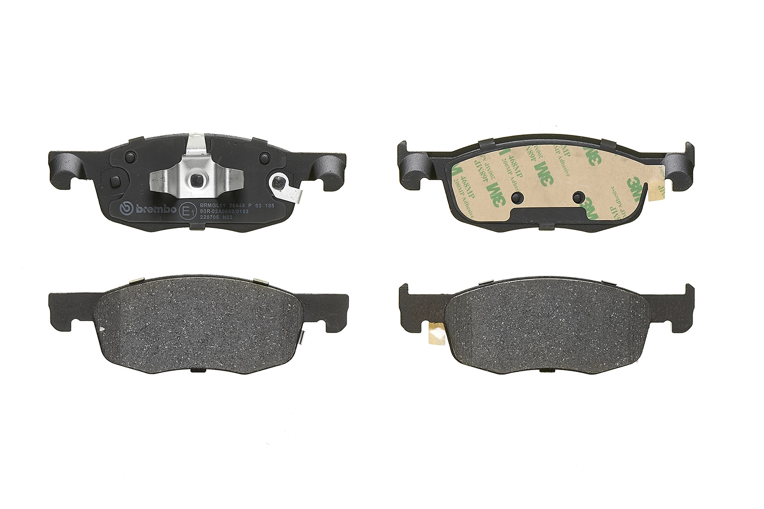Brake Pad Set, disc brake PRIME LINE P 83 185