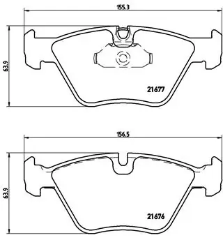 Brake Pad Set, disc brake PRIME LINE P 06 022