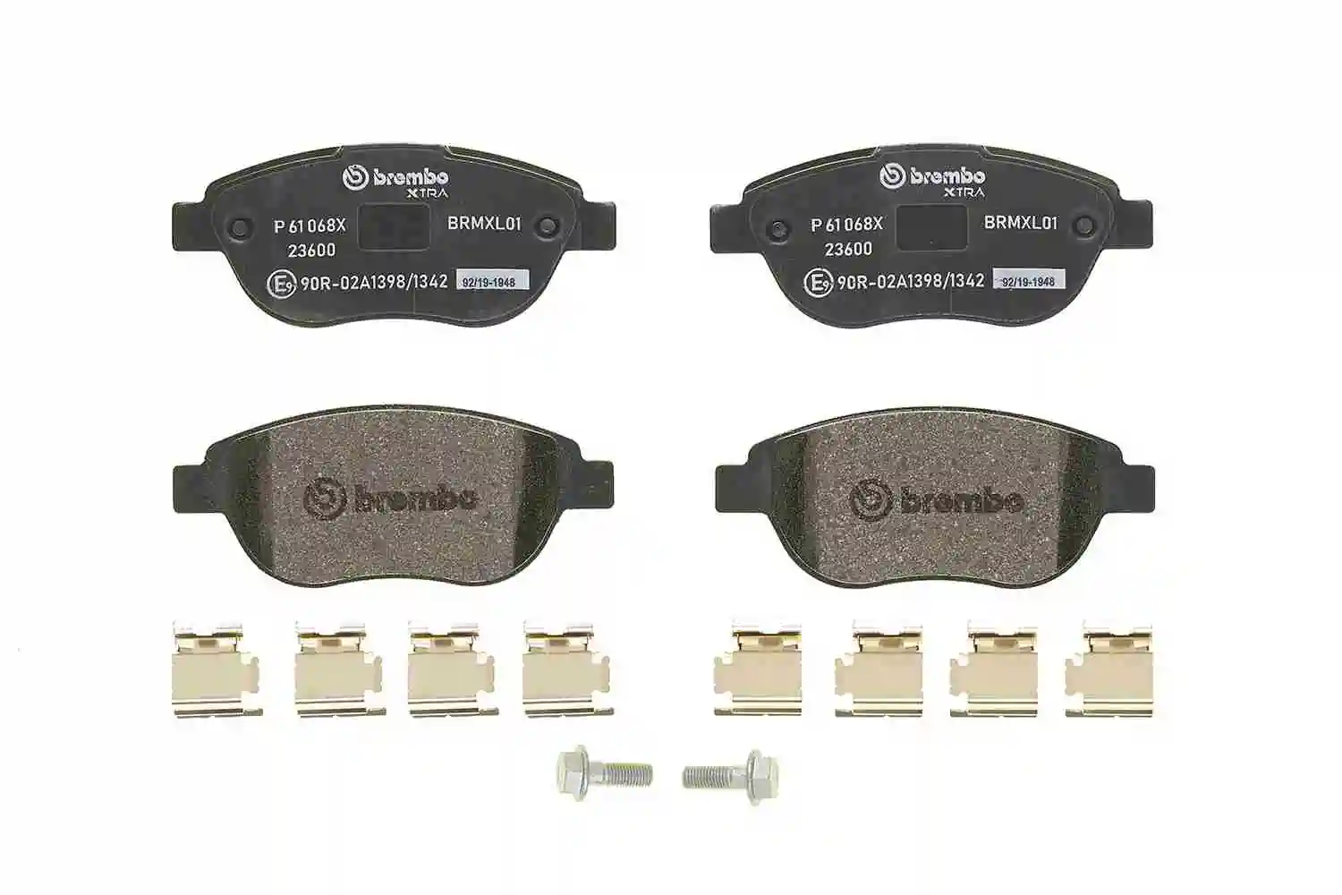 Brake Pad Set, disc brake XTRA LINE P 61 068X
