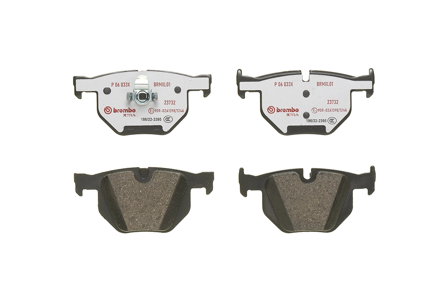 Brake Pad Set, disc brake XTRA LINE P 06 033X