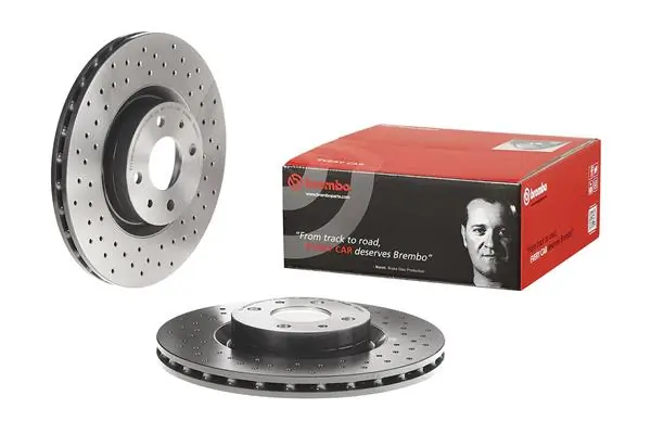 Brake Disc PRIME LINE - UV Coated 09.C645.11