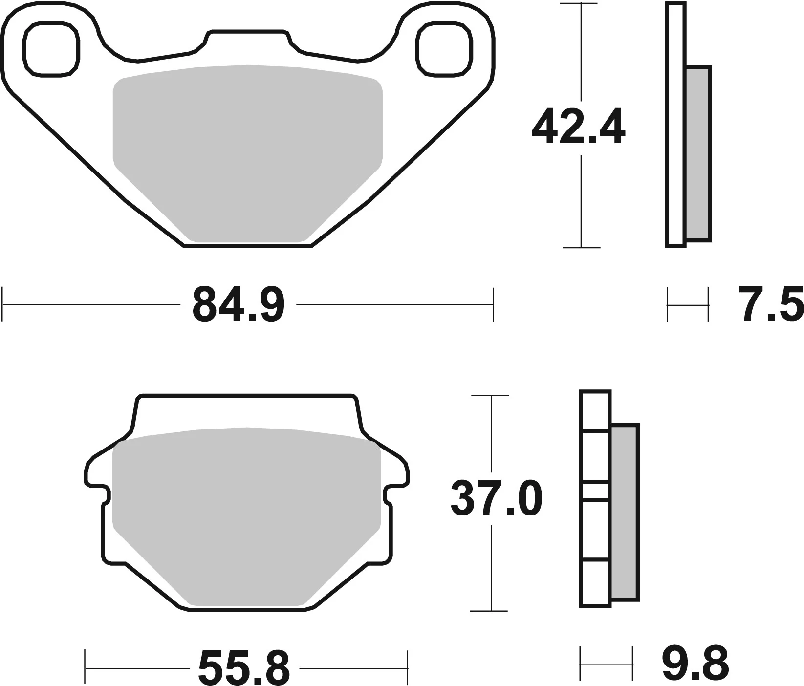 BREMBO 07KS0432 Genuine