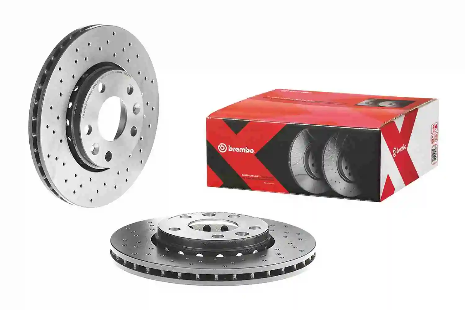 Brake Disc XTRA LINE - Xtra 09.A727.1X