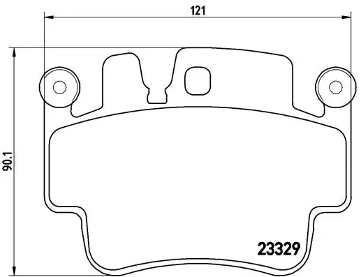 Brake Pad Set, disc brake PRIME LINE P 65 009