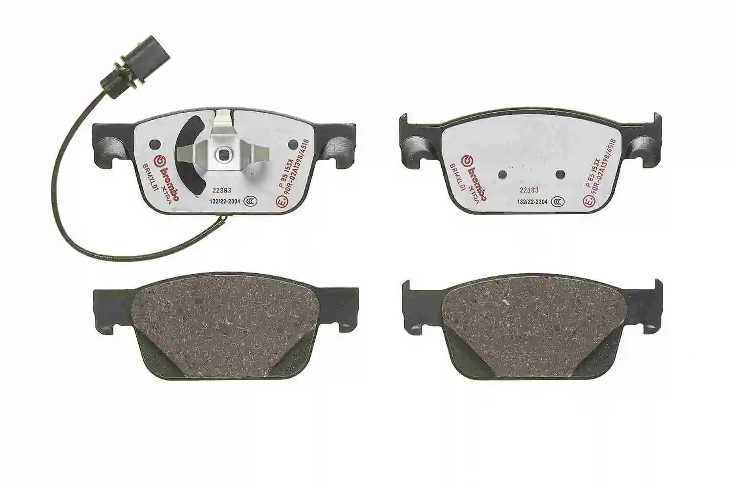 Brake Pad Set, disc brake XTRA LINE P 85 153X