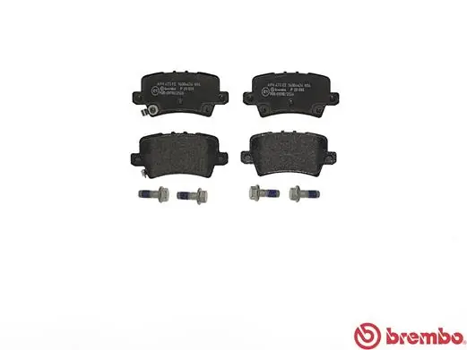 Brake Pad Set, disc brake PRIME LINE P 28 038