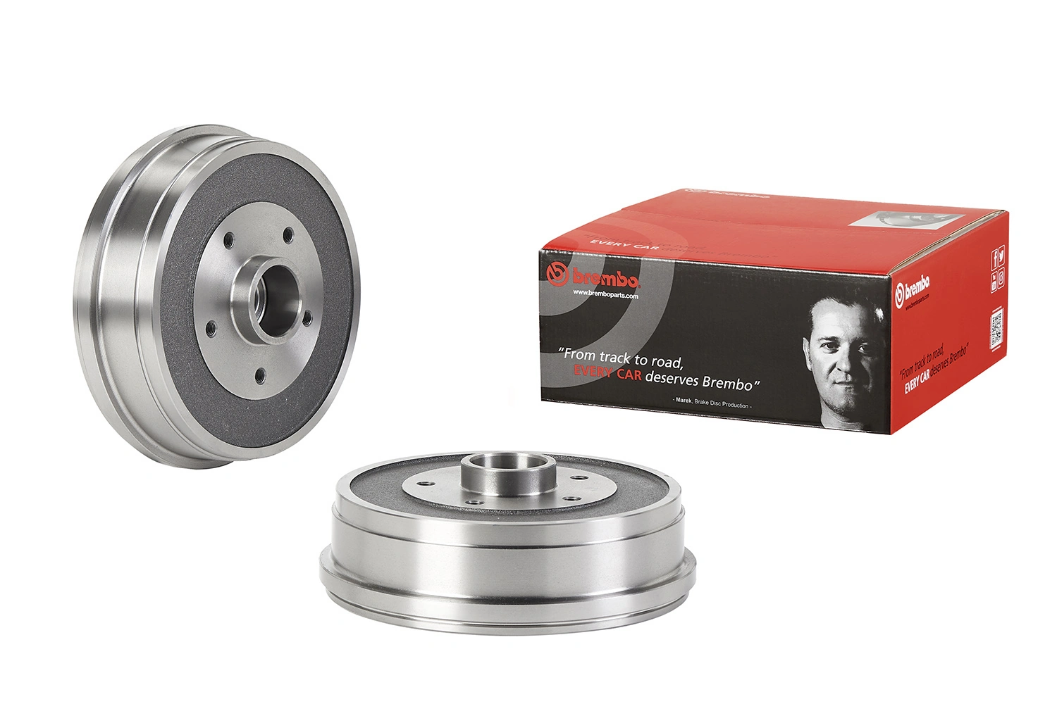 Brake Drum ESSENTIAL LINE - With Bearing Kit 14.E310.50