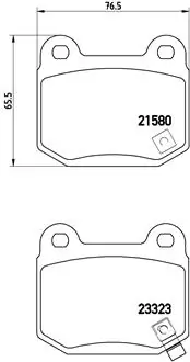 Brake Pad Set, disc brake PRIME LINE P 56 048