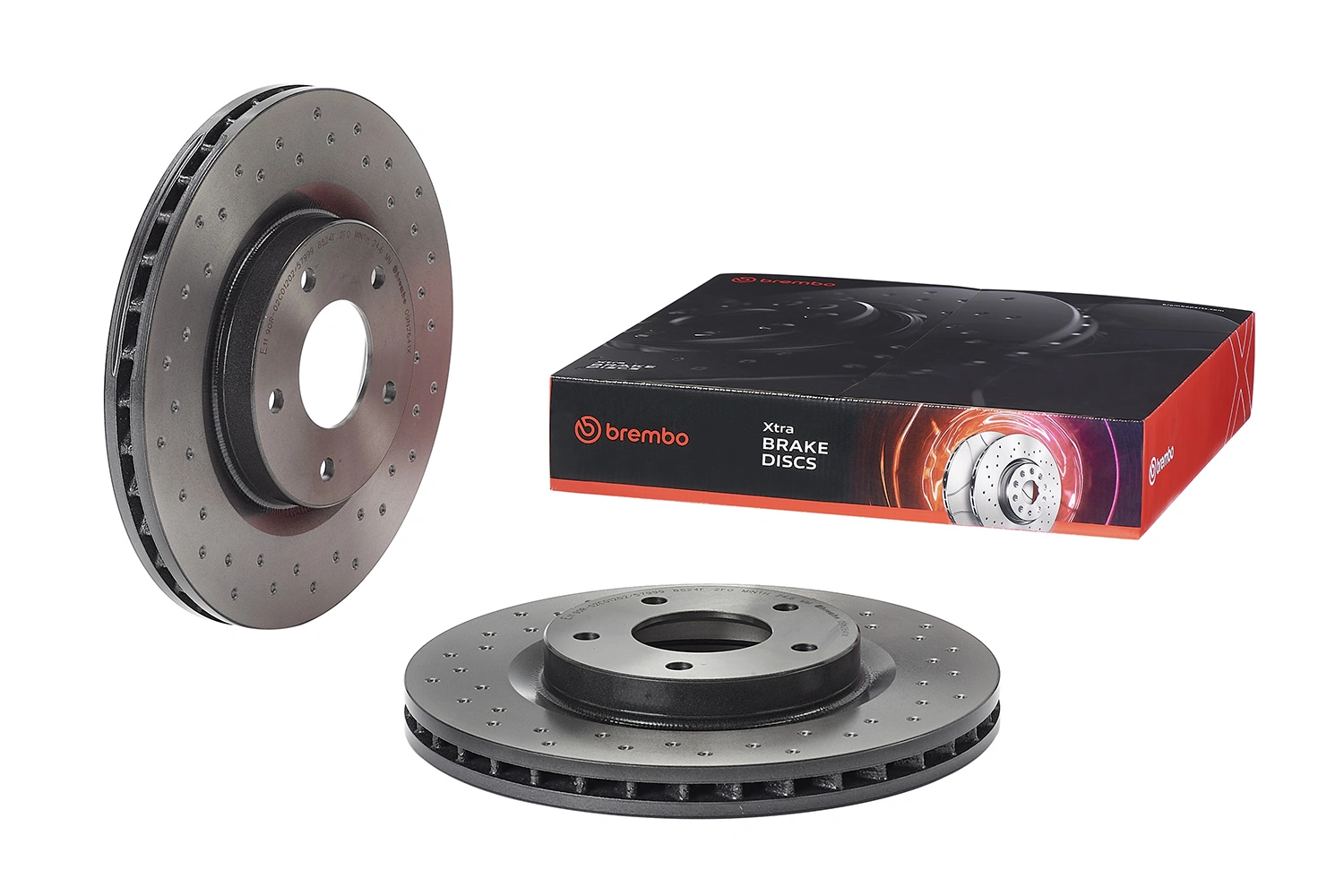 Brake Disc XTRA LINE - Xtra 09.N264.1X