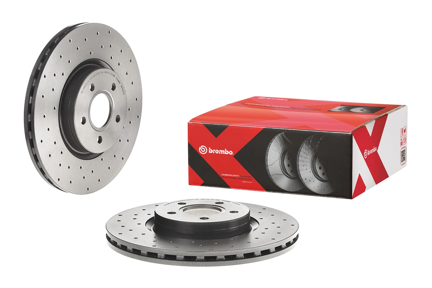 Brake Disc XTRA LINE - Xtra 09.C542.1X