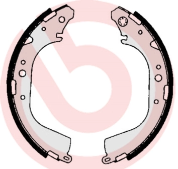 Brake Shoe Set ESSENTIAL LINE S 83 530