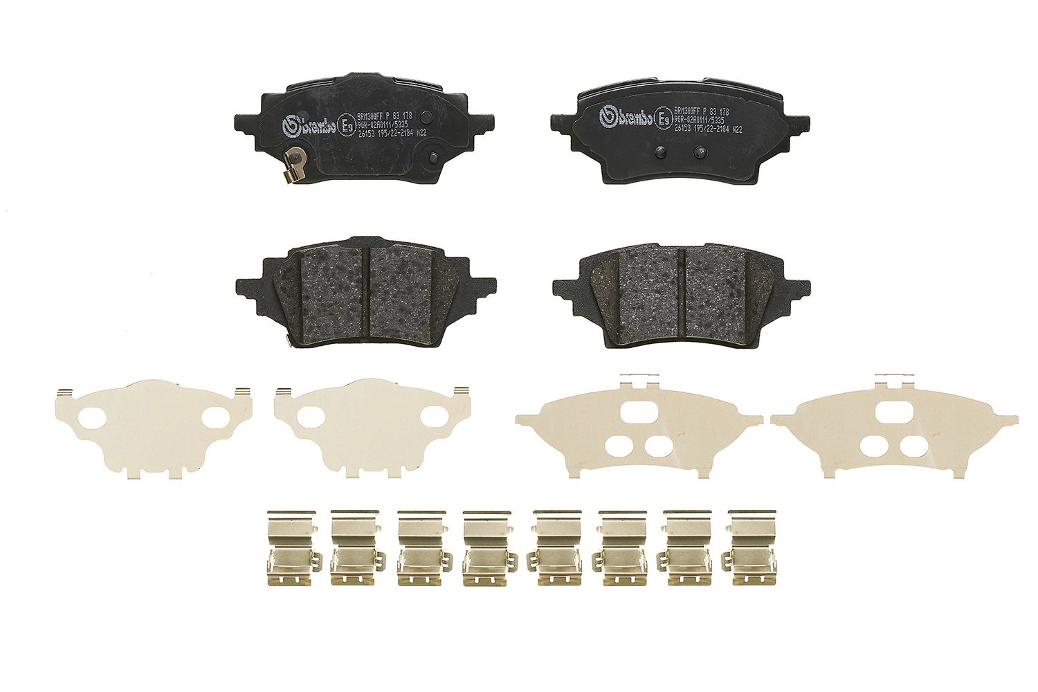 Brake Pad Set, disc brake PRIME LINE P 83 178