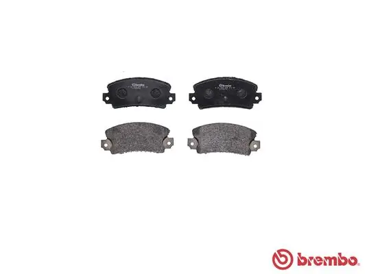 BREMBO P 23 008 Brake Pad Set, disc brake