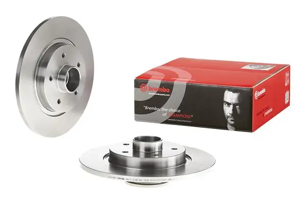 Brake Disc PRIME LINE - With Bearing Kit 08.B395.27