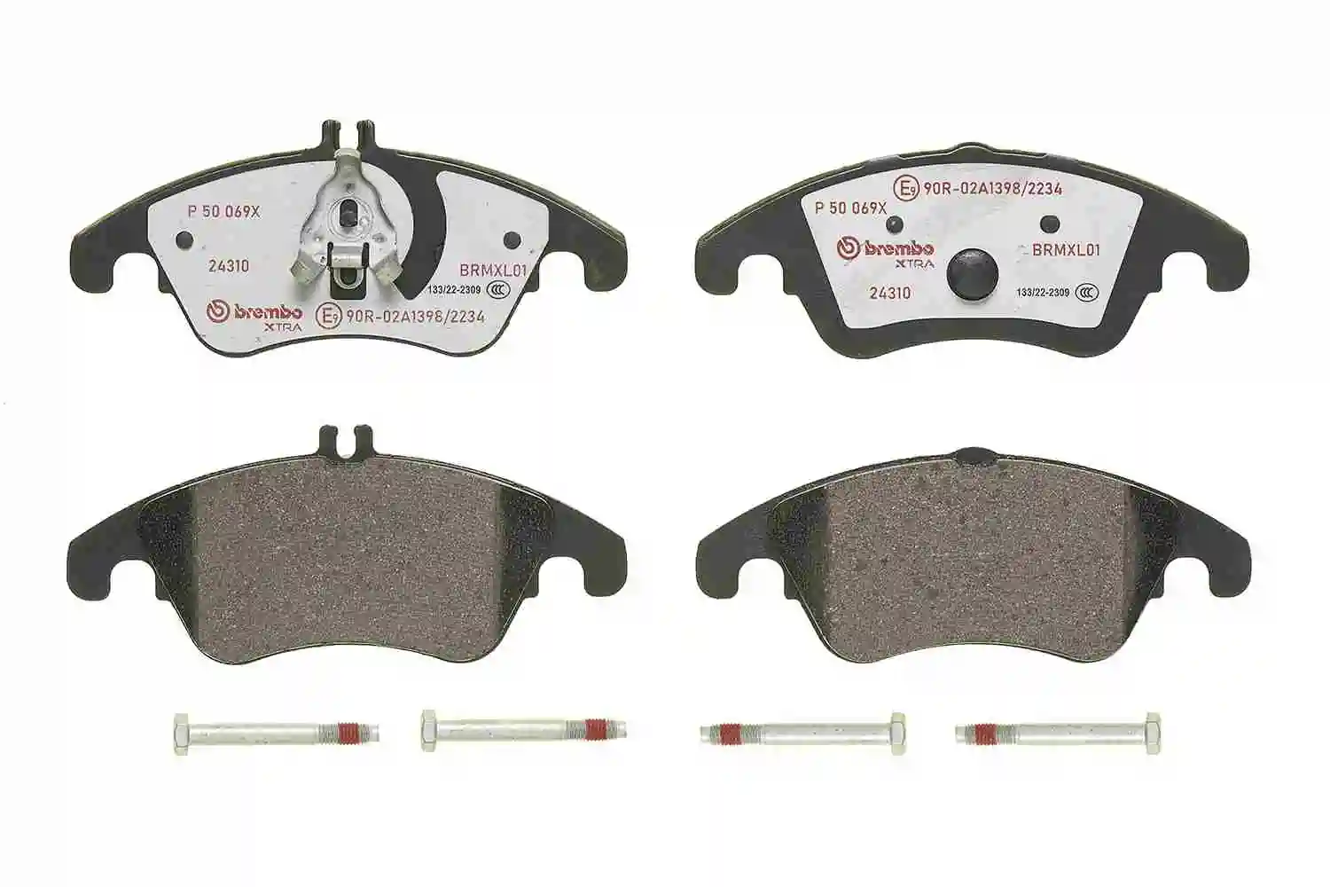 Brake Pad Set, disc brake XTRA LINE P 50 069X