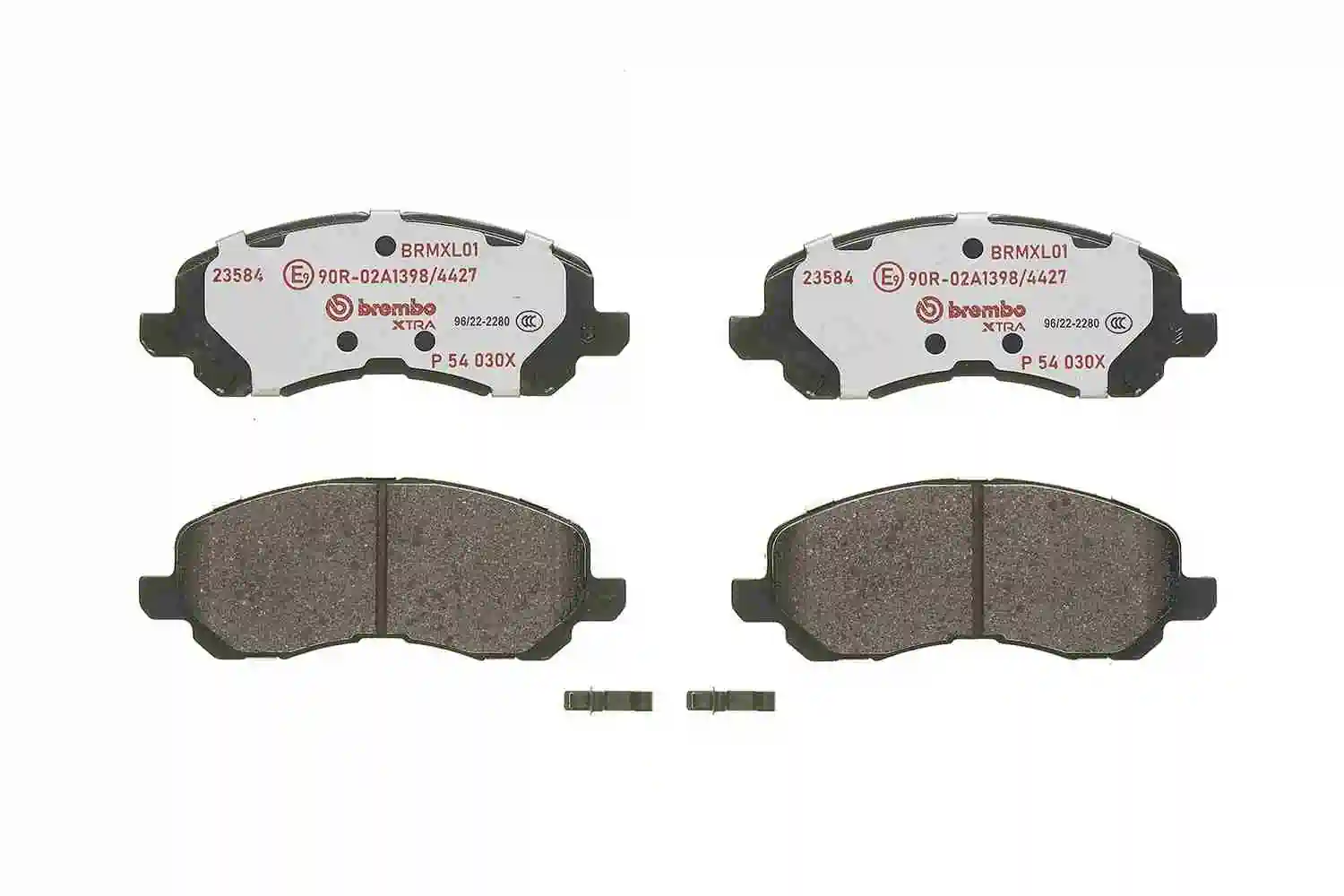 Brake Pad Set, disc brake XTRA LINE P 54 030X