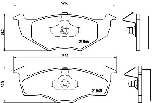 Brake Pad Set, disc brake PRIME LINE P 85 031