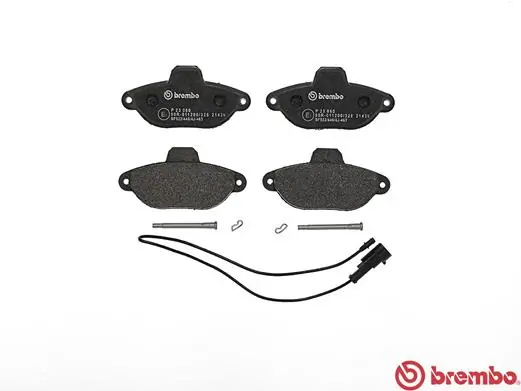 Brake Pad Set, disc brake PRIME LINE P 23 060