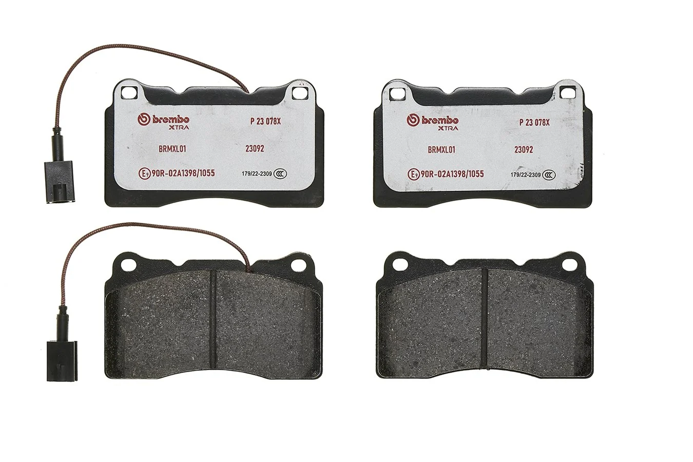 Brake Pad Set, disc brake XTRA LINE P 23 078X