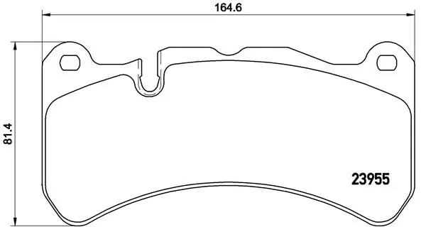 Brake Pad Set, disc brake PRIME LINE P 50 092