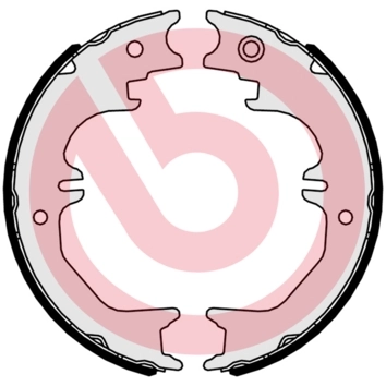 Brake Shoe Set, parking brake ESSENTIAL LINE S 83 563