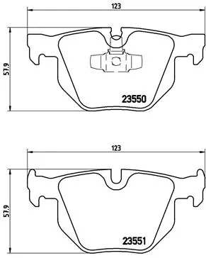 Brake Pad Set, disc brake PRIME LINE P 06 039