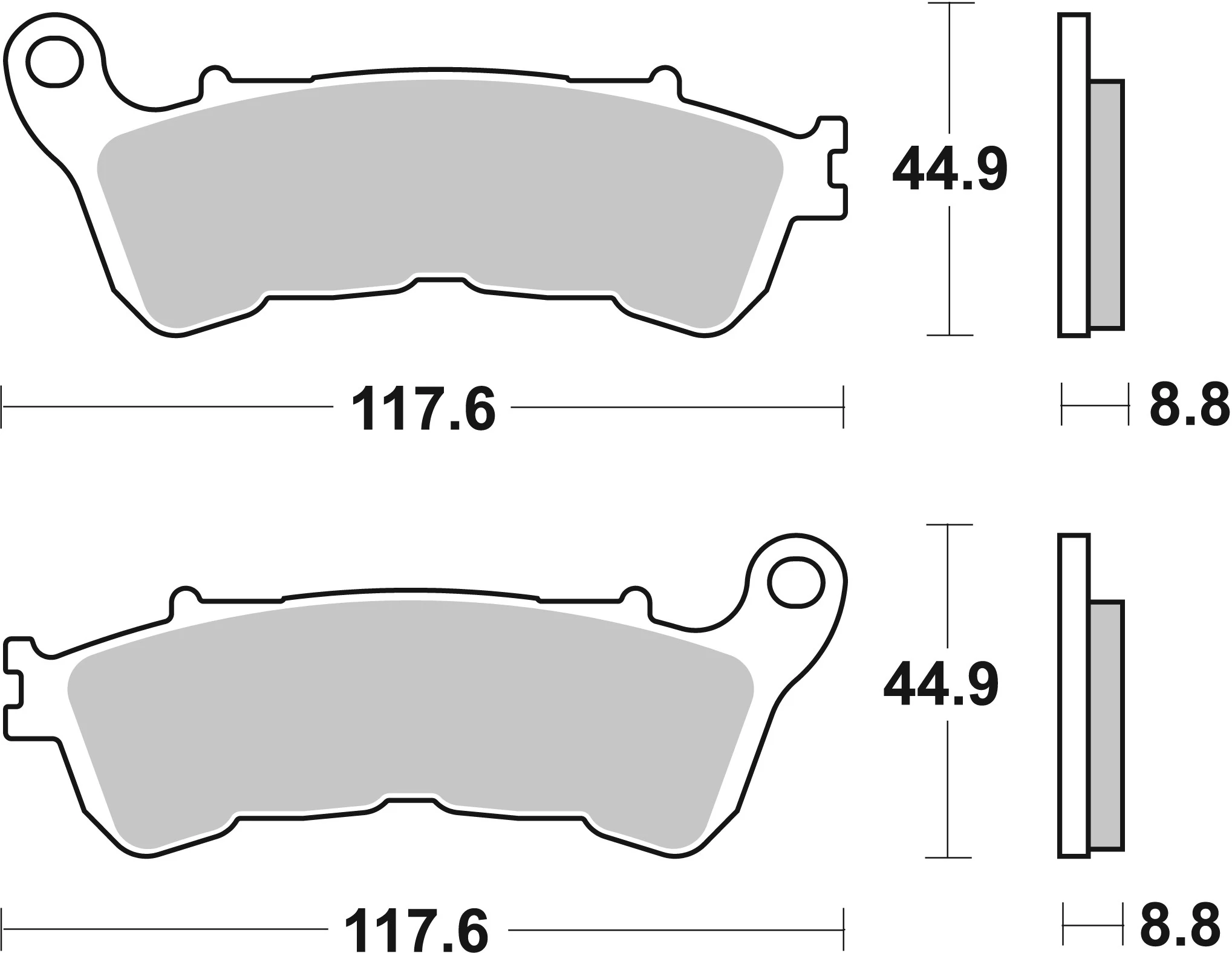 BREMBO 07HO57SP Genuine