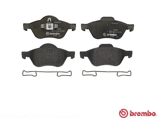 Brake Pad Set, disc brake PRIME LINE P 68 048