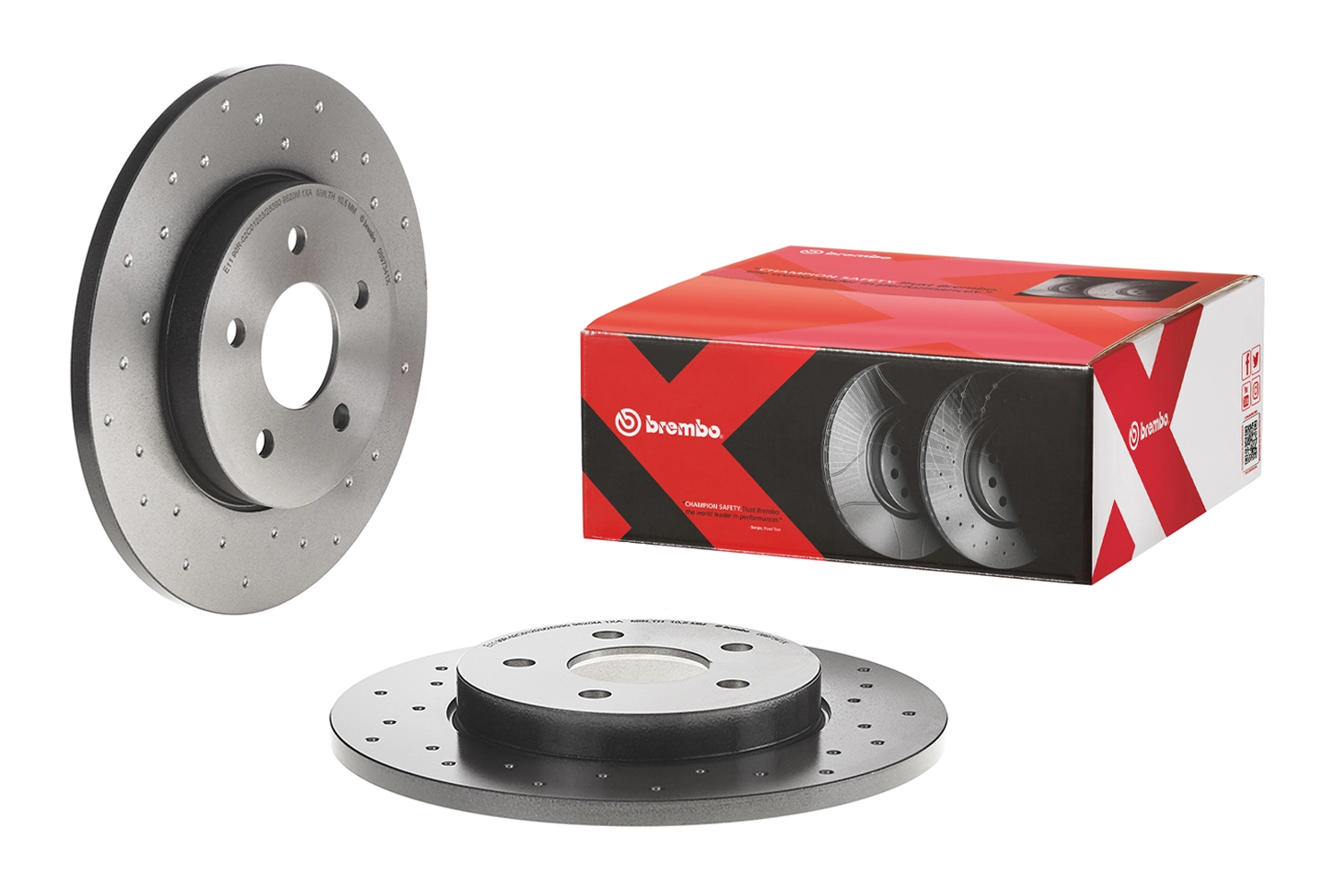 Brake Disc XTRA LINE - Xtra 08.9734.1X