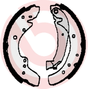 Brake Shoe Set ESSENTIAL LINE S 23 515