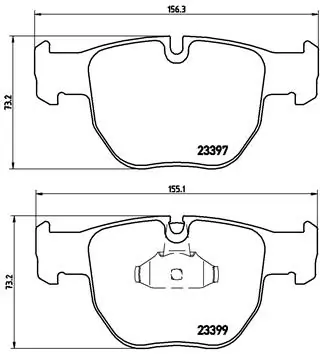 Brake Pad Set, disc brake PRIME LINE P 44 012