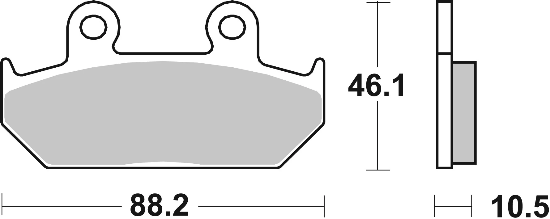 BREMBO 07HO3509 D'origine